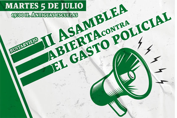 II Asamblea abierta contra el gasto policial en Bustarviejo