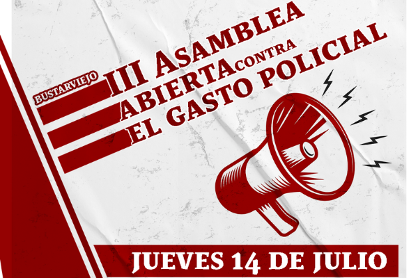 III Asamblea abierta contra el gasto policial en Bustarviejo